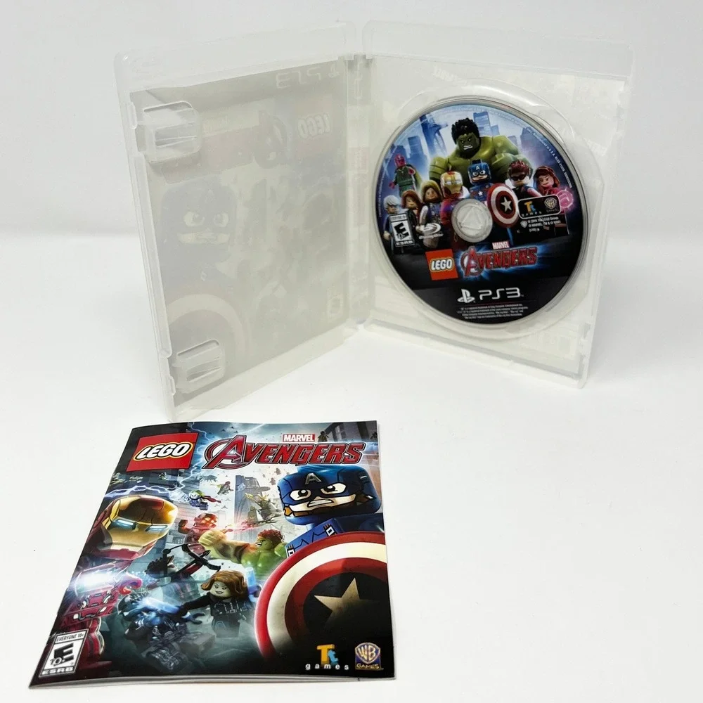 LEGO Marvel‎ Avengers Sony PlayStation 3 PS3 Game with Manual 2016 BLUS-31550
